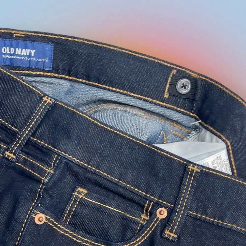 OLD NAVY Girl’s Size 14 Super Skinny Blue Jeans